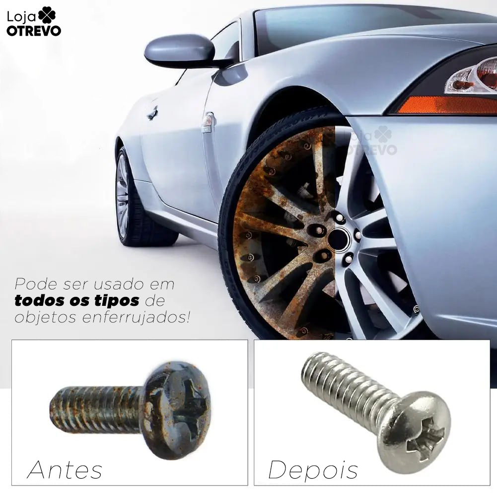 Spray Removedor de Ferrugem Instantâneo - RustMax®