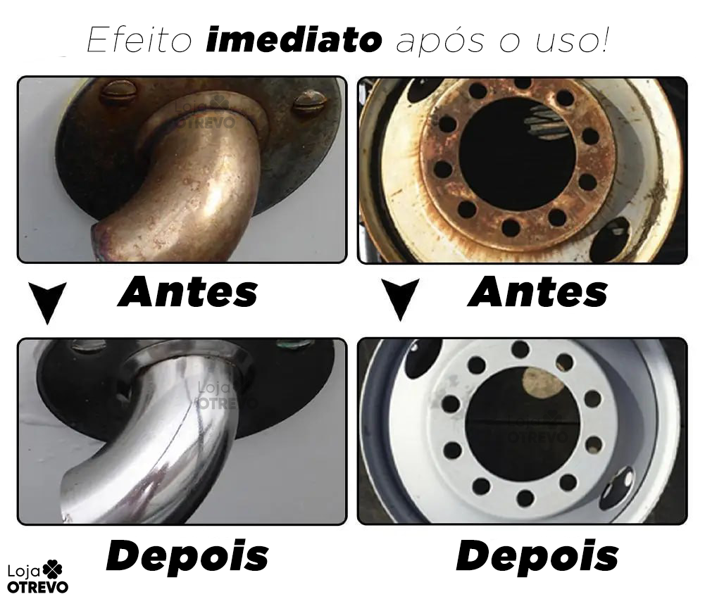 Spray Removedor de Ferrugem Instantâneo - RustMax®