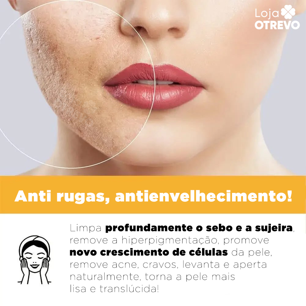 Gold Mask®  - Máscara Coreana Antienvelhecimento de Retinol Puro