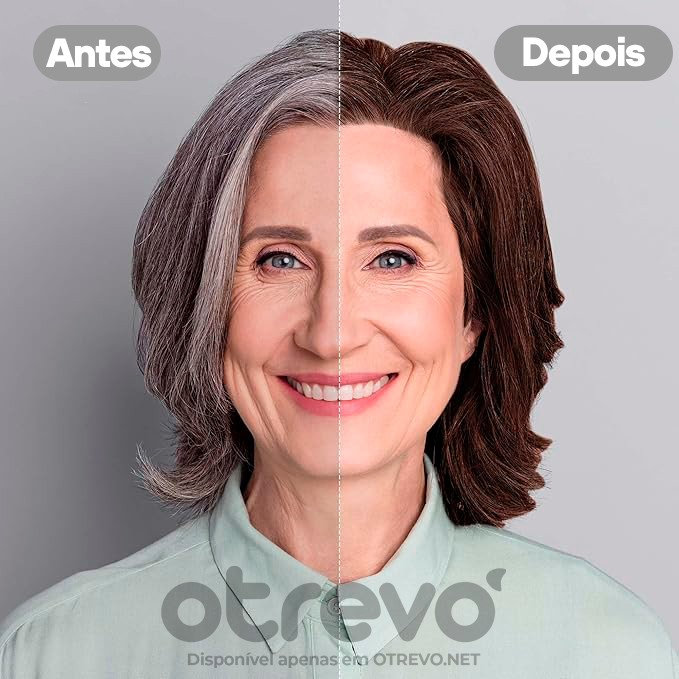 Shampoo Tintura Tonalizante Instantâneo 3 em 1 (100% SEM QUIMÍCA)  + BRINDE EXCLUSIVO