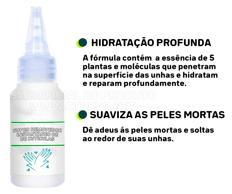 Super Removedor de Cutículas instantâneo - ®NailCuti (ULTIMAS UNIDADES COM 50% OFF + FRETE GRÁTIS)