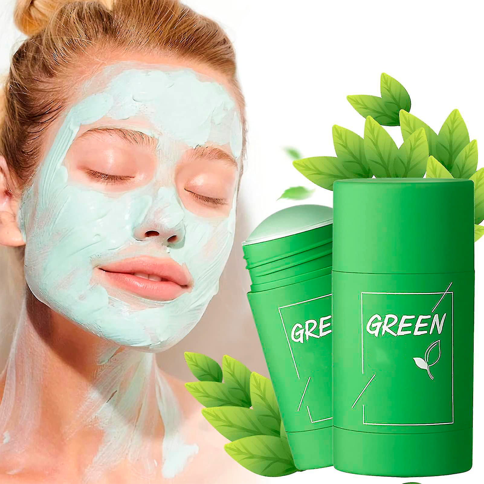 Mascara de Chá Verde Removedora de Cravos, Acne e Poros - MaskGreen® (ULTIMAS UNIDADES EM PROMOÇÃO)