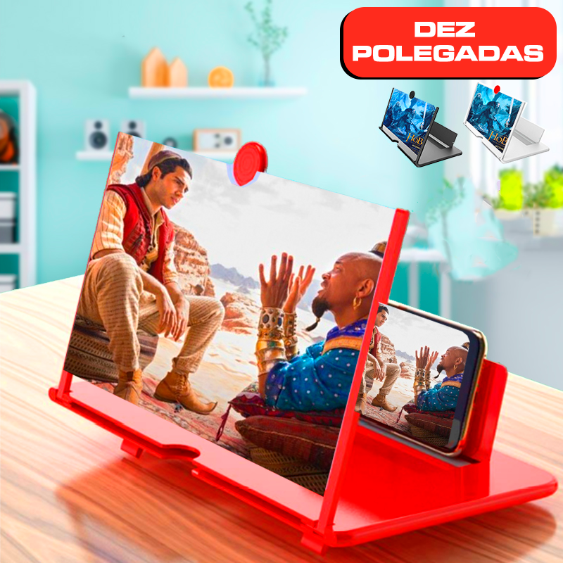 Ampliador de Tela de Celular 3D - AmpliCell (Lançamento) 10,12 polegadas